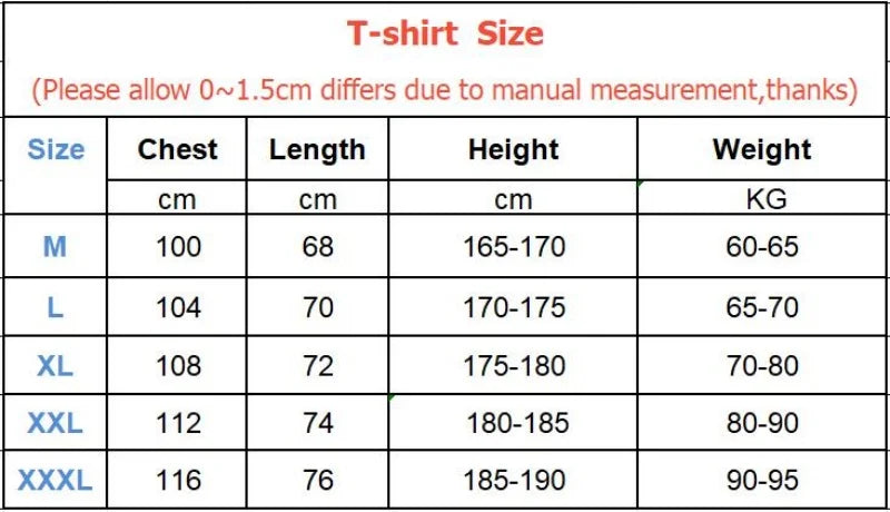 Men's Summer Loose Cotton Sports Training T-Shirt