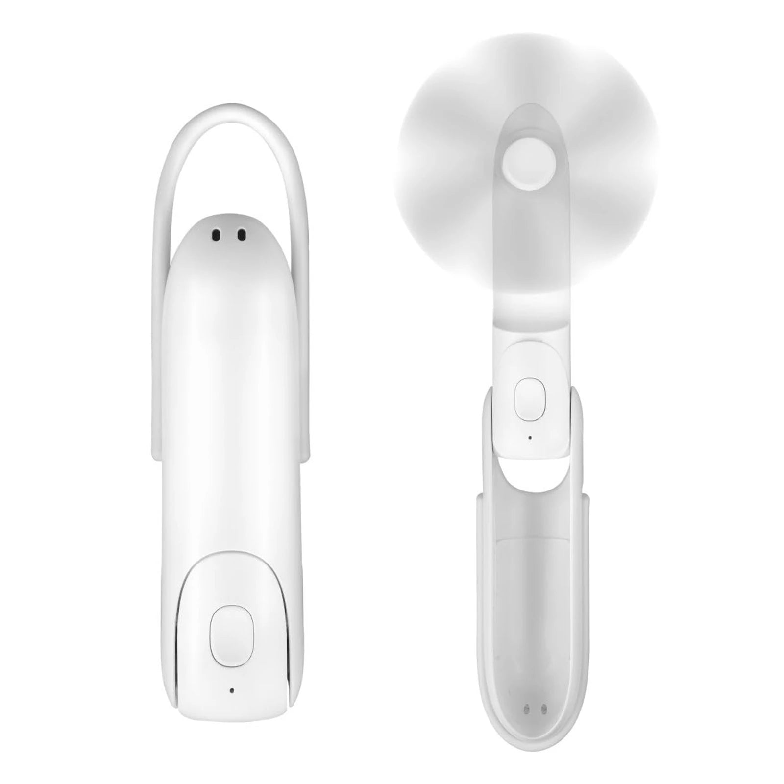 Mini Fan Handheld, 3 Speeds Handheld Fan, 3 in 1 Portable USB Fan with Flashlight Power Bank, for Travel, Home, Women, Makeup