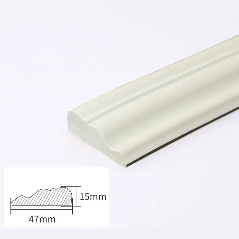 5Meter Self Adhesive Wall Sticker Skirting Border Waterproof Wallpaper Decor Diy Tv Background Wall Decoration Bar Ceiling Line