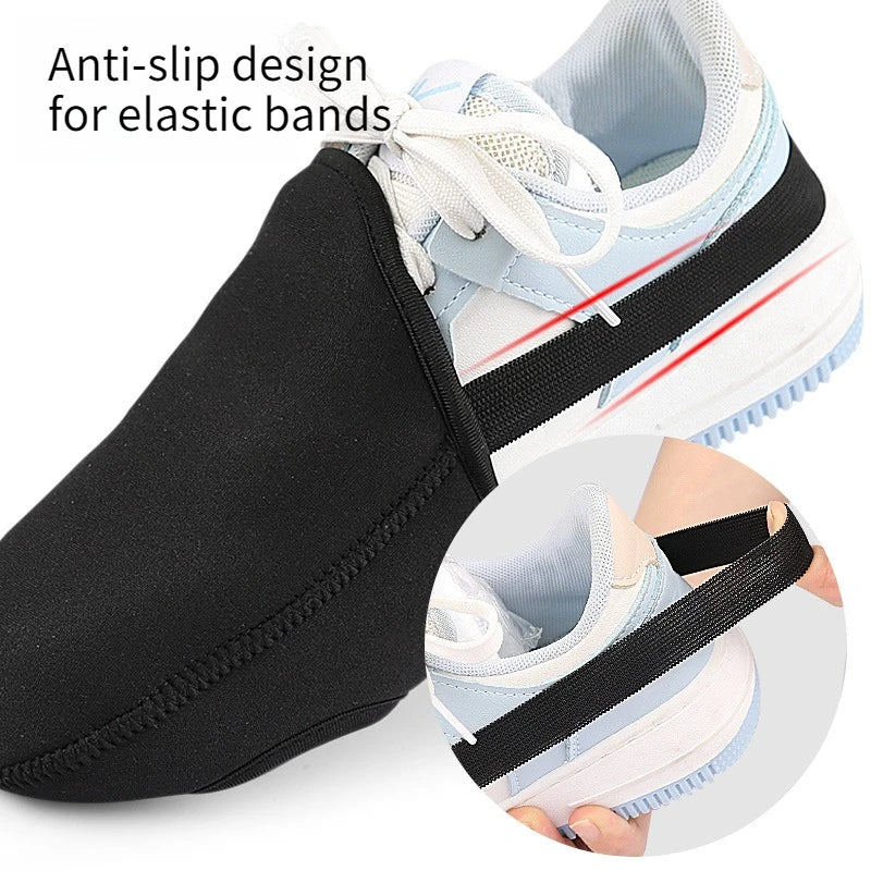 Windproof and Rainproof Bicycle Shoe Covers Keep Warm in Winter