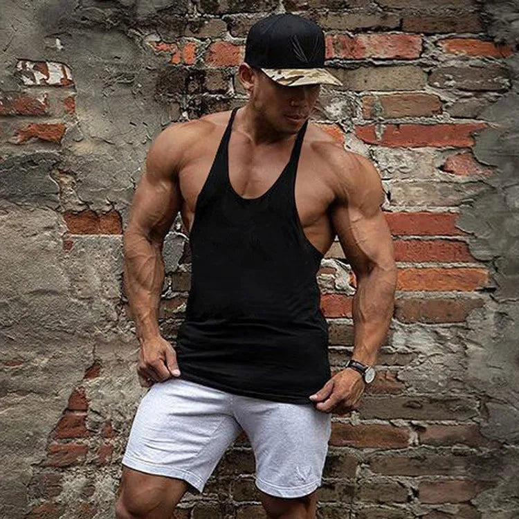 Áo Tank Nam Tập Gym Cotton Không Tay Thoáng Mát - Daisan Mart