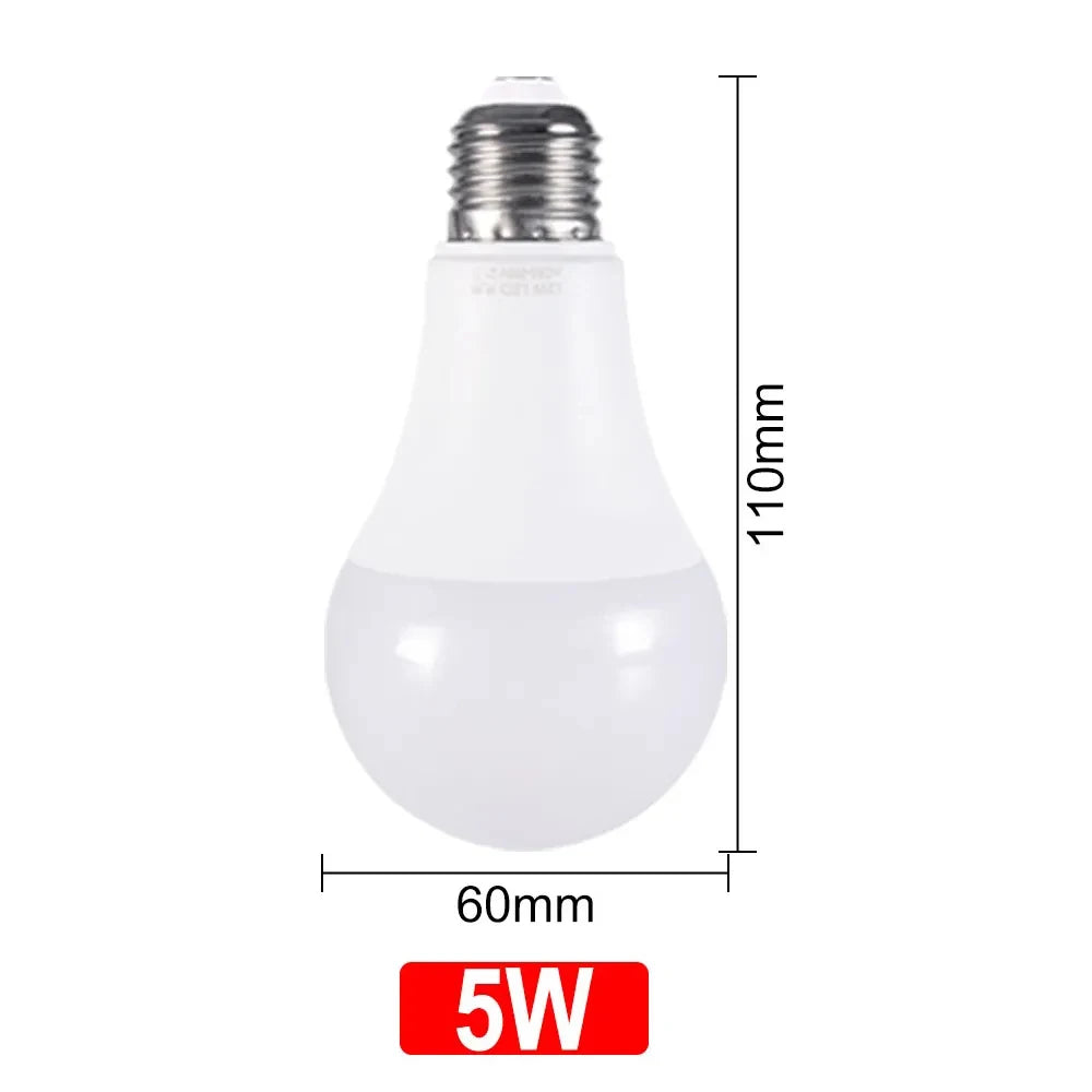 E27 Outdoor Automatic Sensor LED Bulb