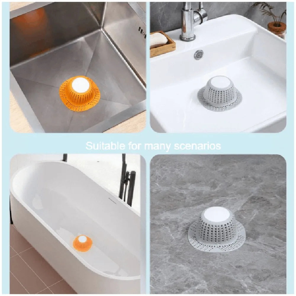 Silicone Garbage Stopper for Kitchen &amp; Bathroom