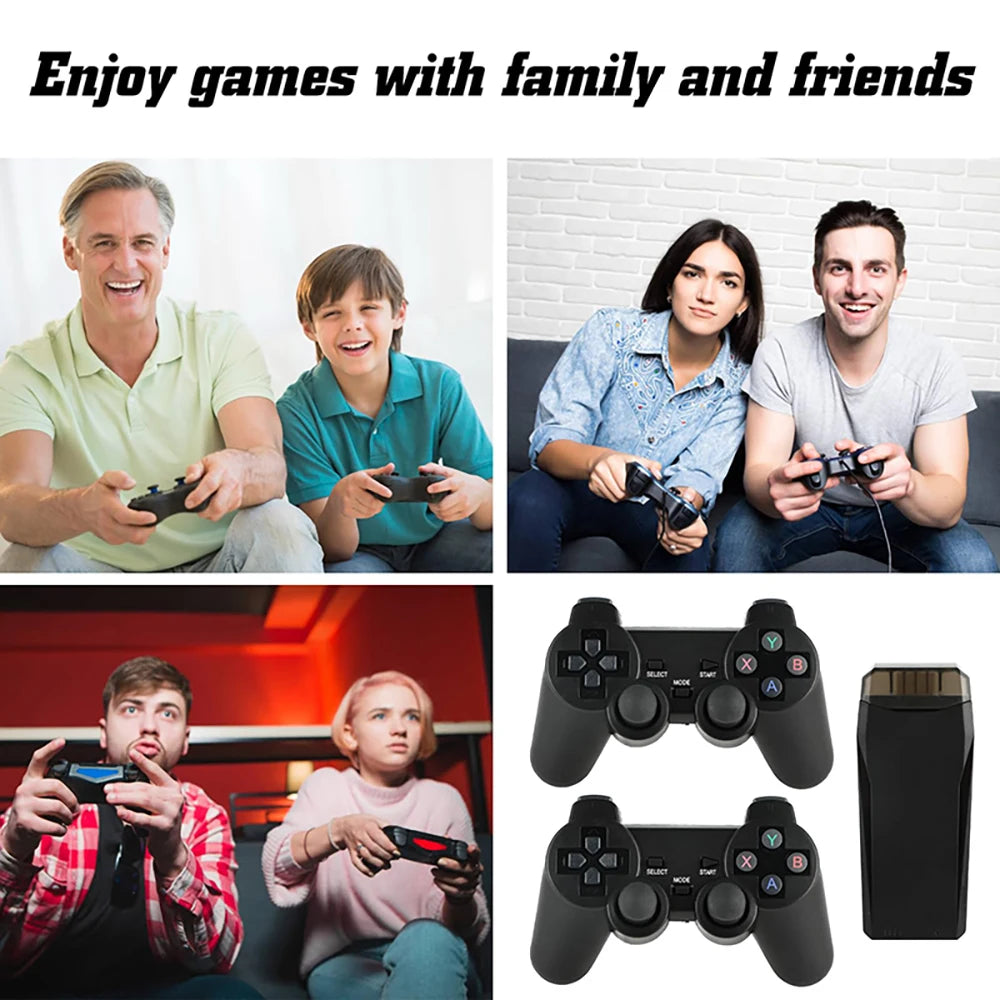 Máy Chơi Game Cầm Tay M8 Mini 4K, 30,000+ Trò Chơi Retro - Daisan Mart