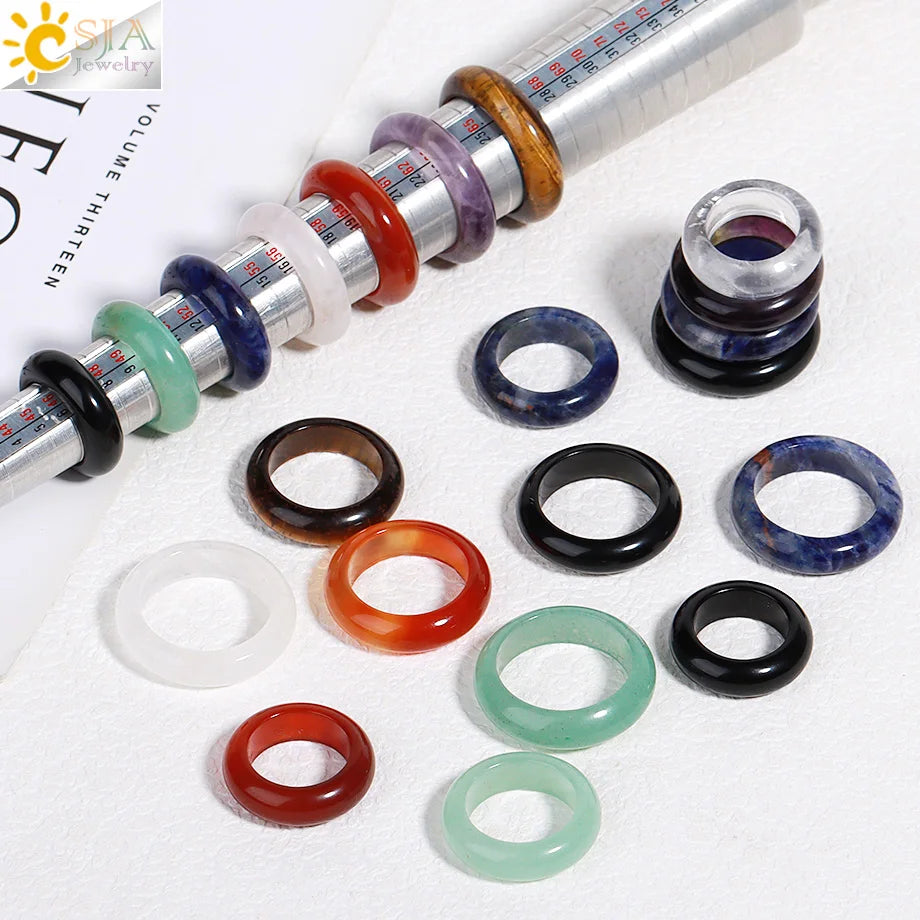 Quartz Agate Amethyst Reiki Cone Pendant