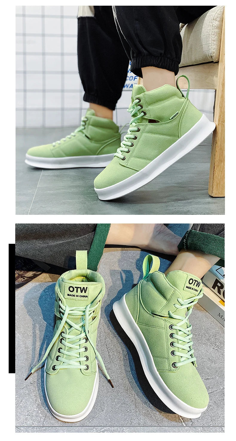 Giày Trượt Ván Đỏ Nam Suede Thời Trang Casual 50 kí tự