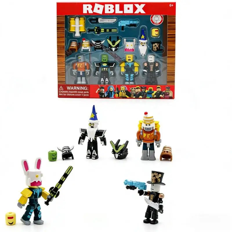 Roblox Game Robot World Champion Style Toy with Accessories Children's Birthday Gift Cartoon Boxed Model for Kids - Daisan Mart