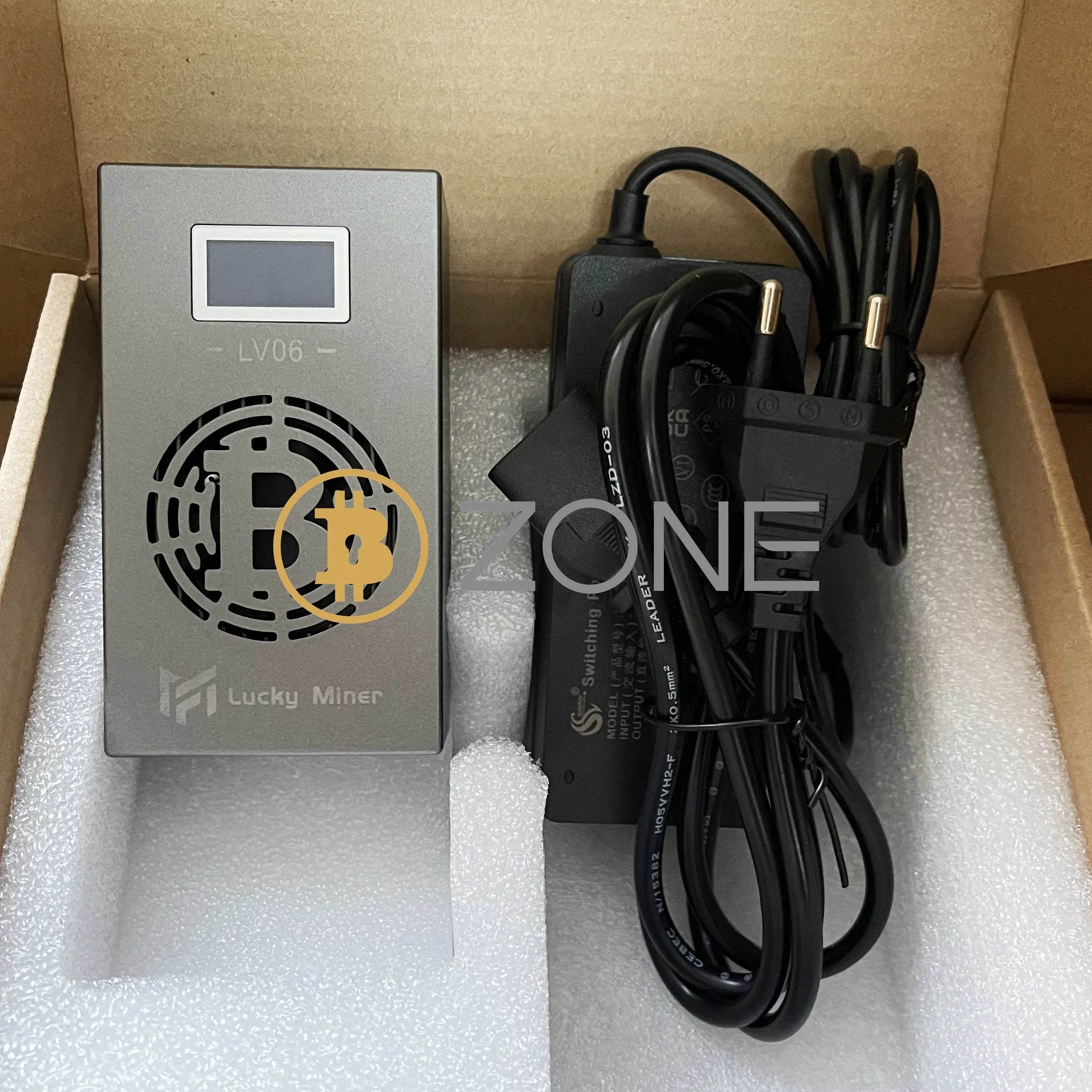 Free Video Tutorials Lucky Miner LV06 500gh/s Bitcoin Solo Lottery Miner WIth Free Return Policy Mini Bitcoin Lotto Machine - Daisan Mart
