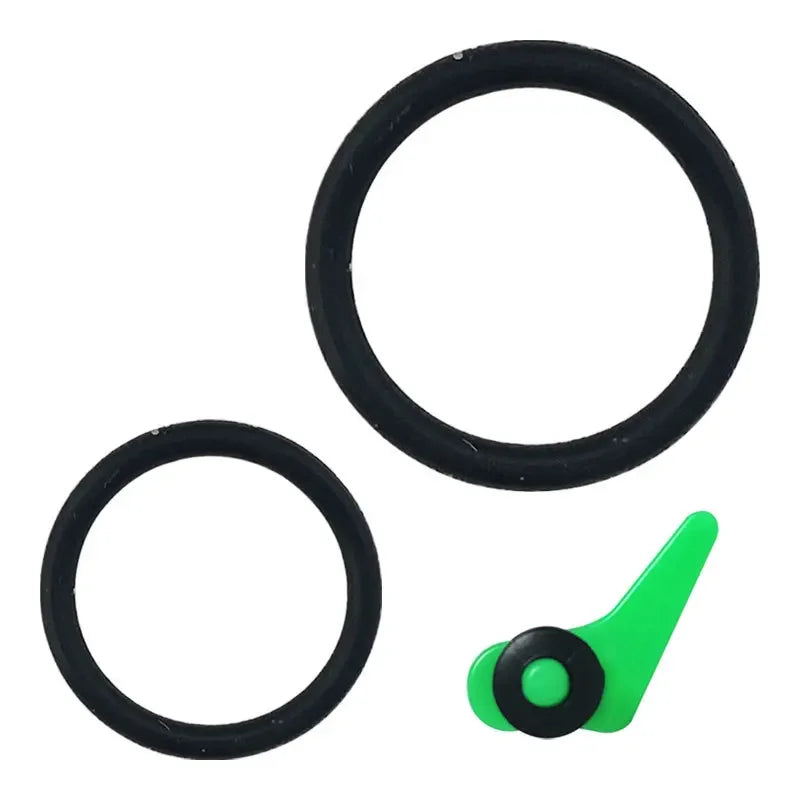 Bộ 10 Vòng Silicone Giữ Mồi Cần Câu An Toàn Tiện Lợi