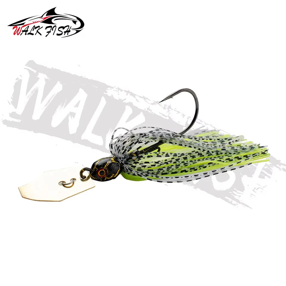 Mồi Câu Cá WALK FISH: Lưỡi Xoay Sắc Nét 7-21g