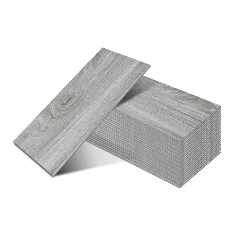 Peel and Stick Floor Tile Self Adhesive Vinyl Flooring Plank Waterproof DIY Wood Grain Wall Tile for Bedroom Kitchen Living Room