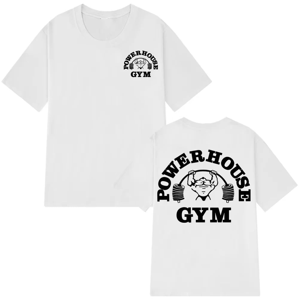 Áo Thun Olympia Gym Unisex Cotton Vintage Năng Động - Daisan Mart