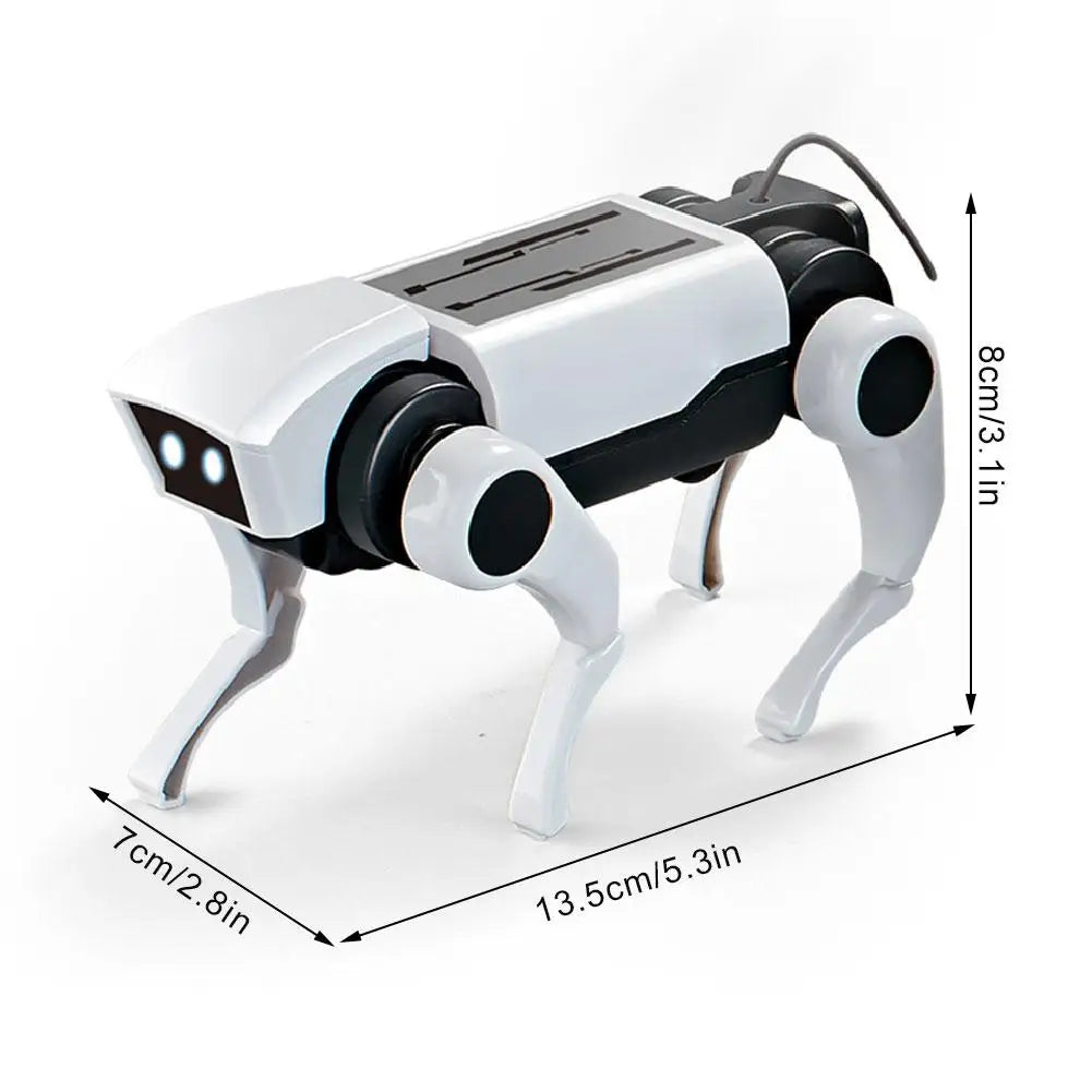 Rc Robot Children's Remote Control Mechanical Dog Toy Science Teaching Diy Assembling Model DIY Assembly Dog Rc Robot for Boys - Daisan Mart