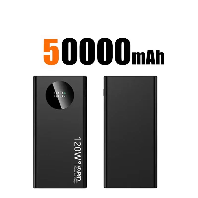 Super Power Bank 120W 50000mAh Fast &amp; Powerful