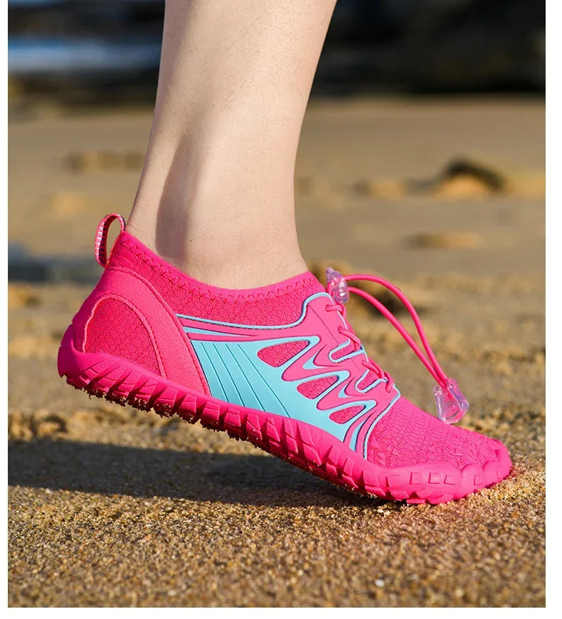 Unisex Water Shoes Quick-Dry Aqua Shoes Drainage Wading Shoes Beach Sports Swim Sandals Yoga Barefoot Diving Surfing Sneakers