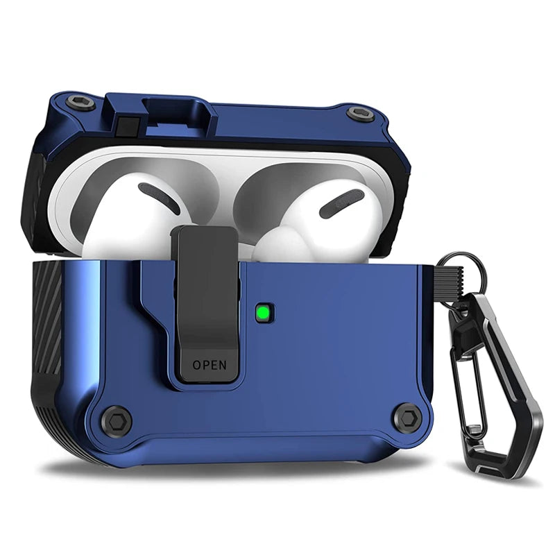 Ốp Khóa Bảo Vệ AirPods Pro 3 2025 Chống Sốc Kèm Móc - Daisan Mart