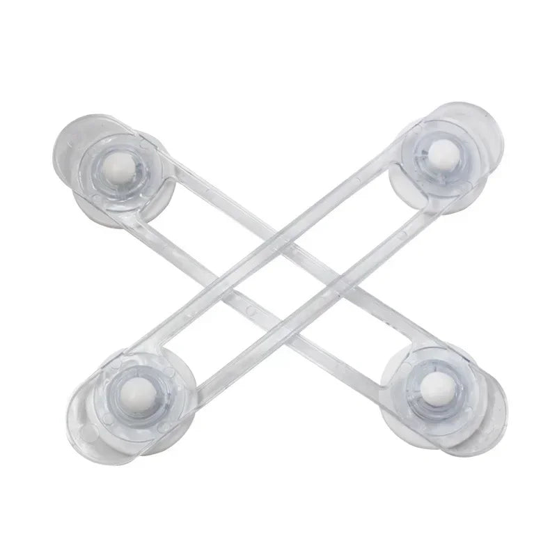 Baby Safety Lock Drawer Home Child Protection Cabinet Door Refrigerator Lock Buckle Anti-pinch Kids Safety Locker - Daisan Mart
