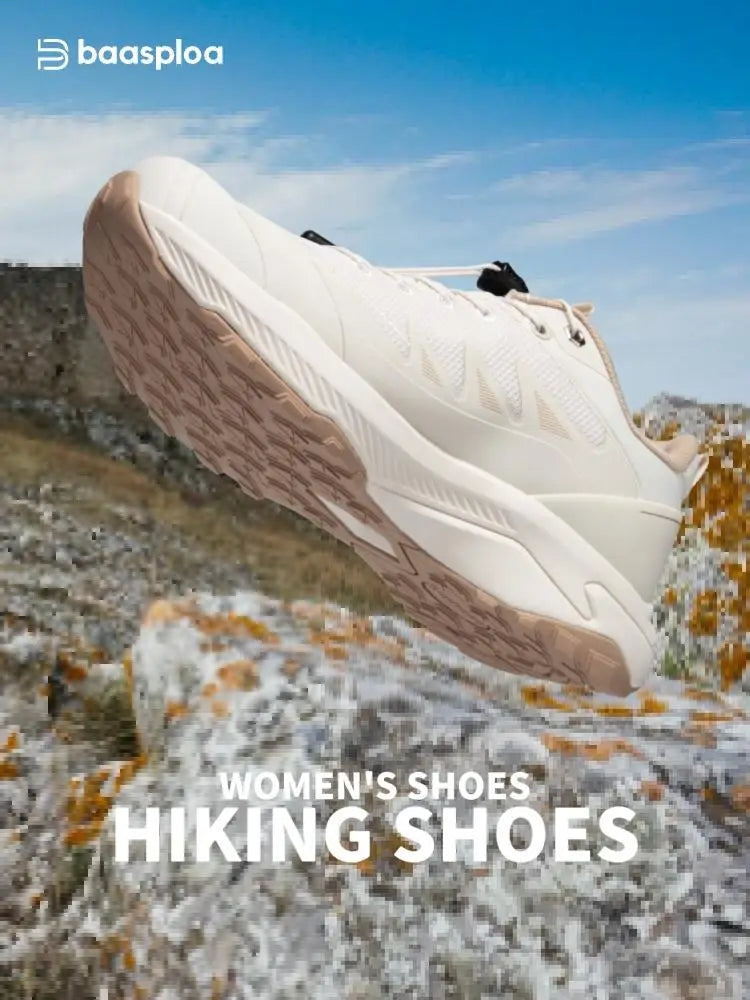 Baasploa Women's Fashion Anti-Slip Mountaineering Shoes