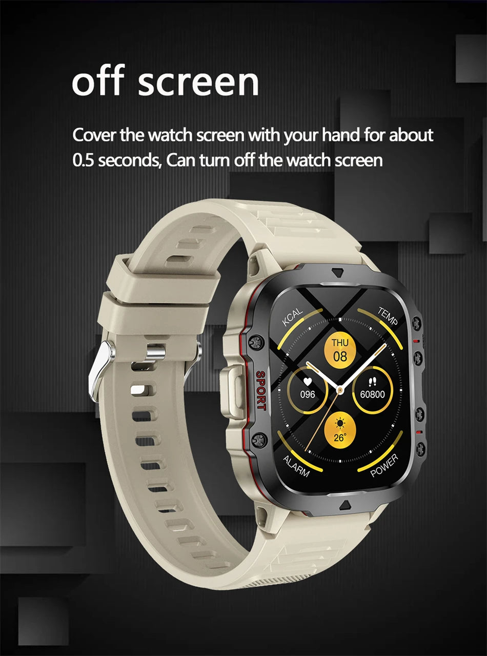 Đồng Hồ Thông Minh 2025 AMOLED Chống Nước Đa Năng