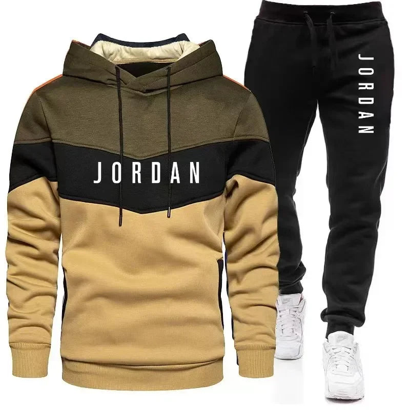 Bộ Đồ Thể Thao Nam Nữ 2025: Áo Hoodie + Quần Jogging - Daisan Mart