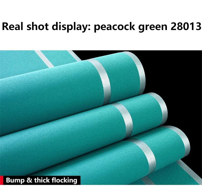 Modern Geometric Nordic Velvet Wallpaper