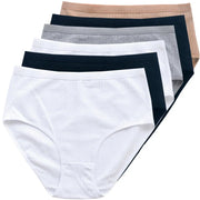 Quần Lót Nữ Cotton Cạp Cao Thoáng Mát Size Lớn 6 Cái