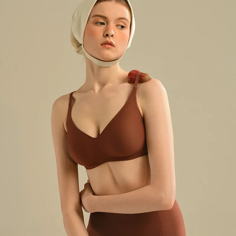 SUJIIN Ultra Thin Women's Underwire Push-Up Bra