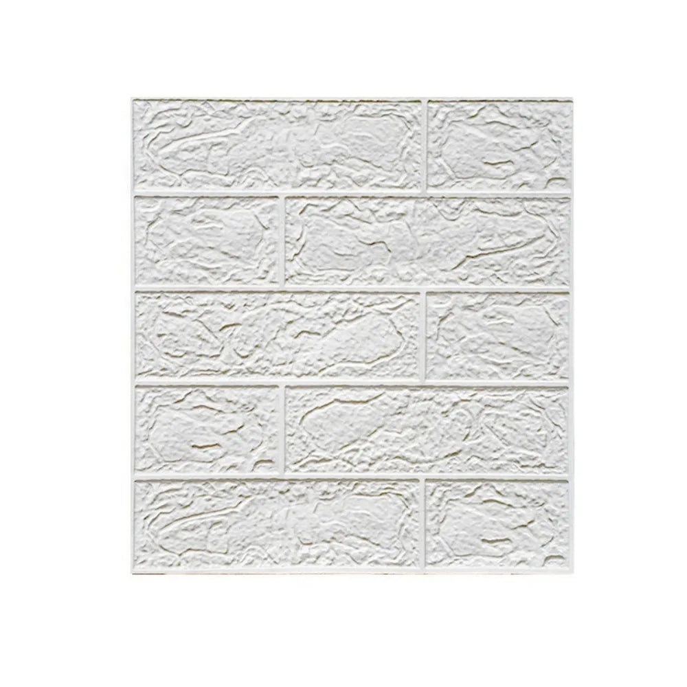 Giấy Dán Tường 3D Giả Gạch Chống Thấm Tự Dán