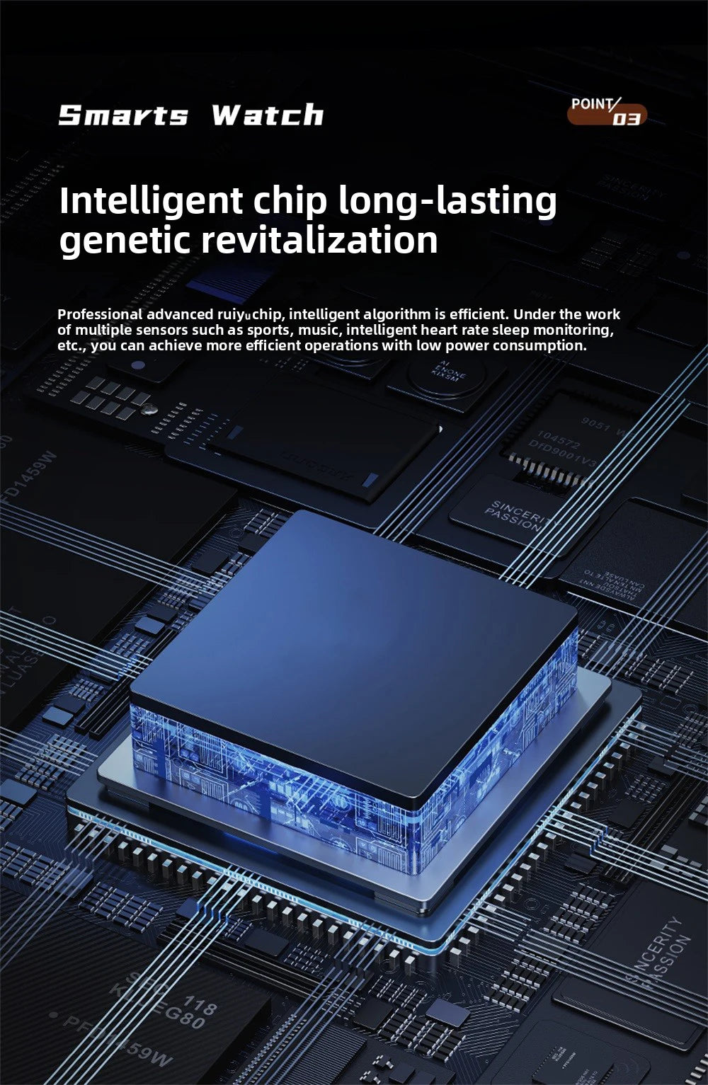 Đồng Hồ Thông Minh 1.45 Thể Thao, Gọi Bluetooth, NFC