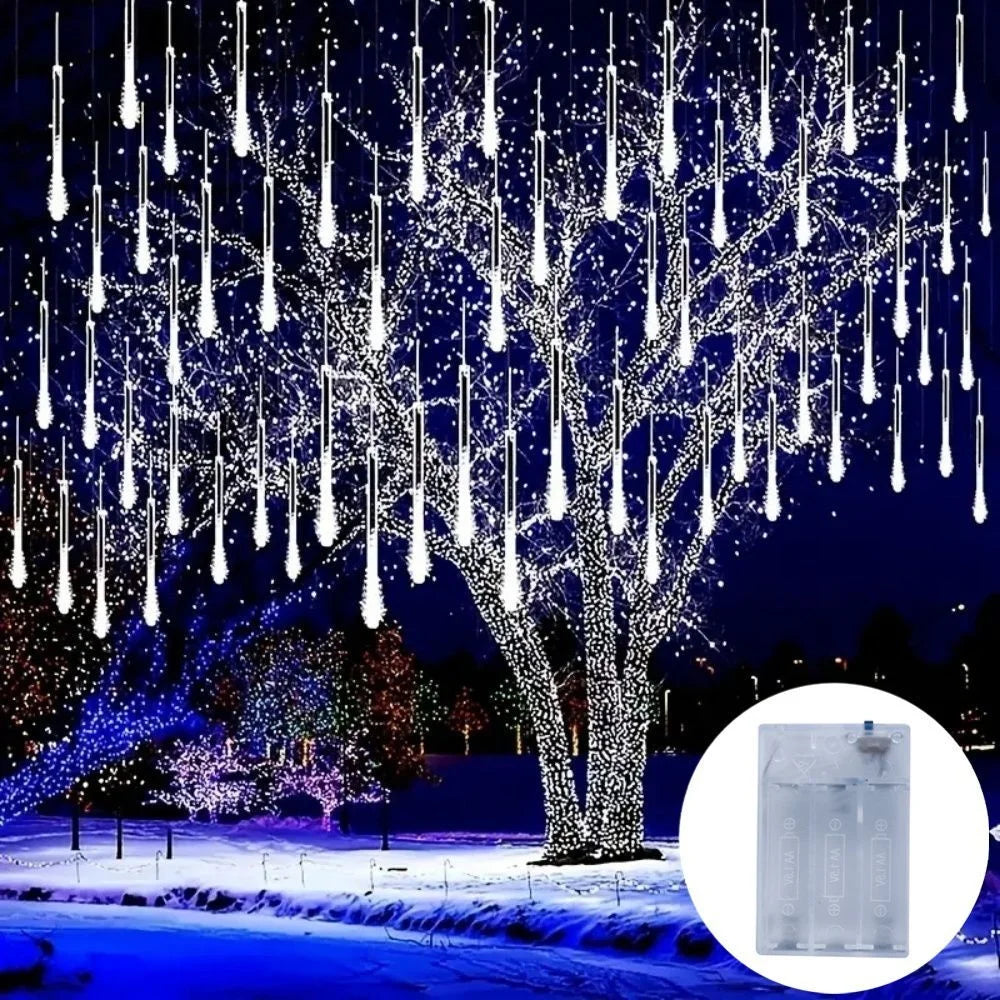 30CM Meteor Shower LED Light for Christmas Decoration