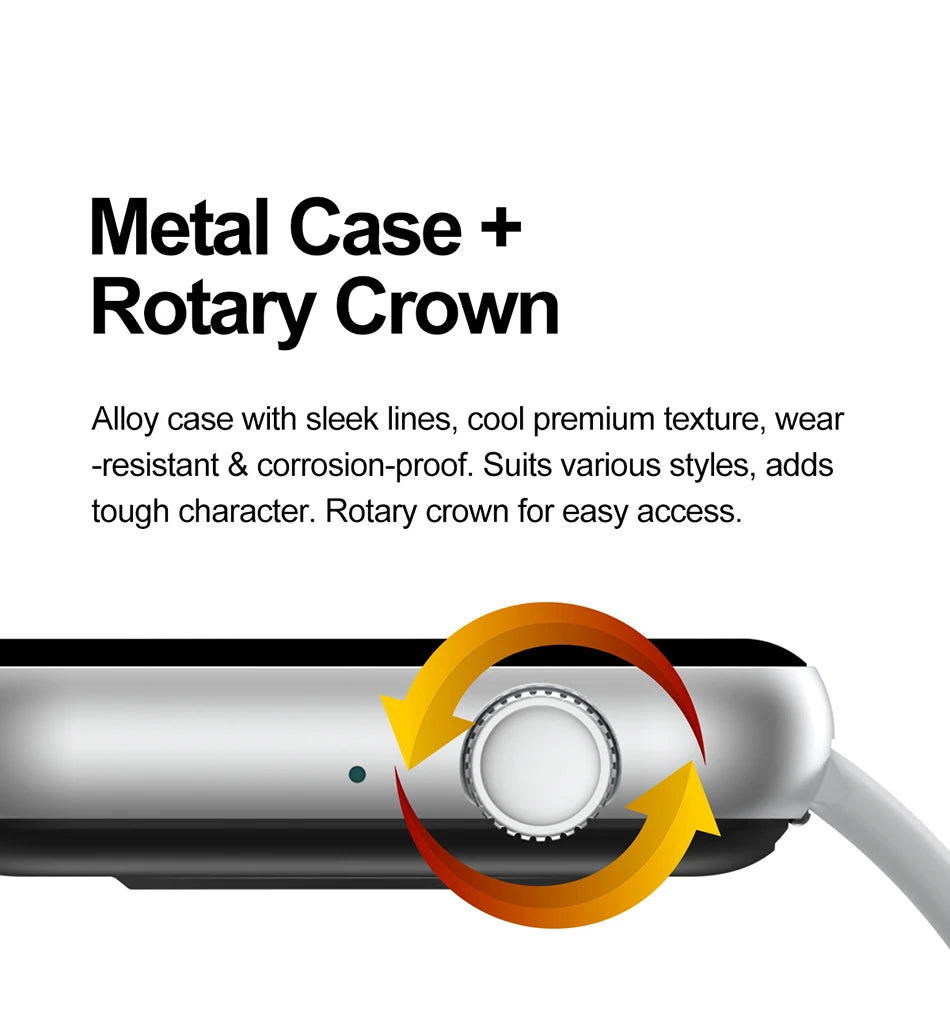 SmartWatch 2025 - Màn Lớn, Kết Nối Bluetooth