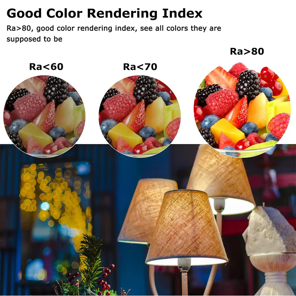 Bộ 4 Bóng Đèn LED Tiết Kiệm Điện E27 SMD2835