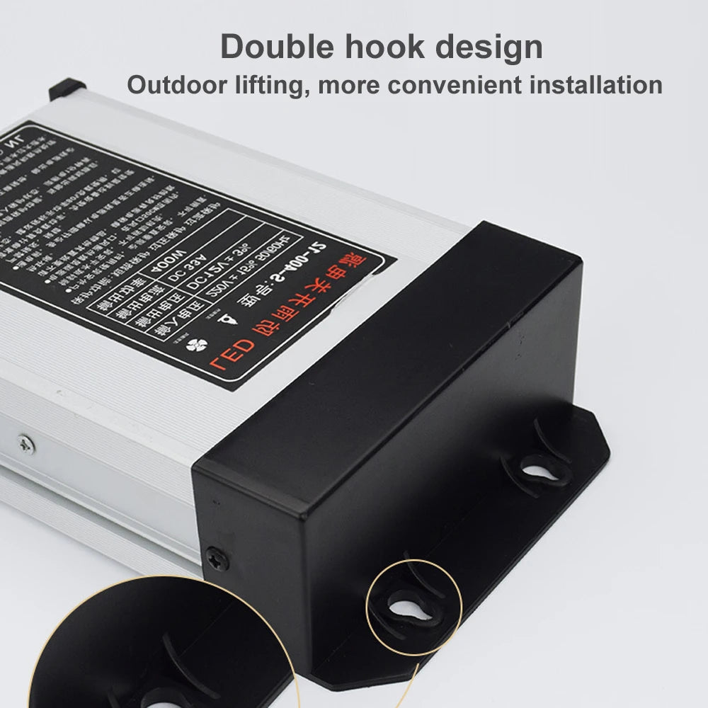 High Power Multi-Voltage Waterproof Power Supply