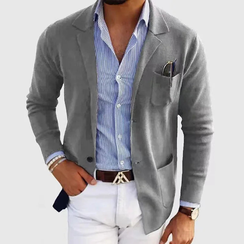 Áo Khoác Nam Thu Đông Slim Fit Phong Cách Anh Quốc - Daisan Mart