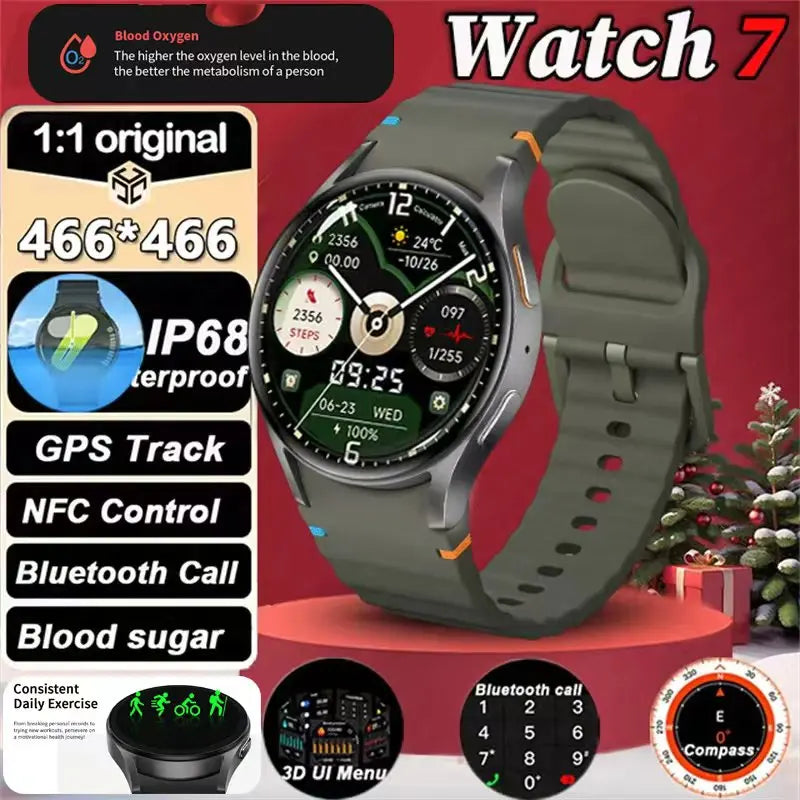 Smartwatch 2025 Chống Nước, Cảm Ứng Siêu Việt