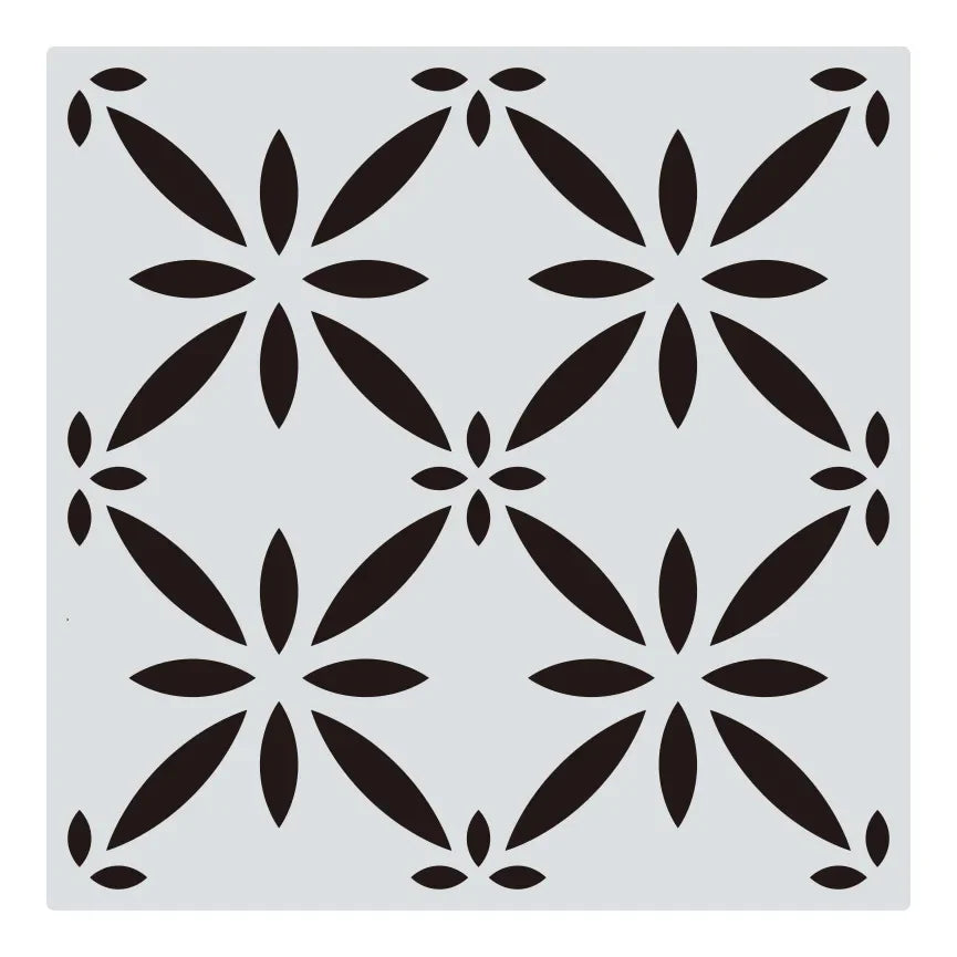 1Pcs 30*30cm Geometric Mandala DIY Layering Stencils Wall Painting Scrapbook Coloring Embossing Album Decorative Template