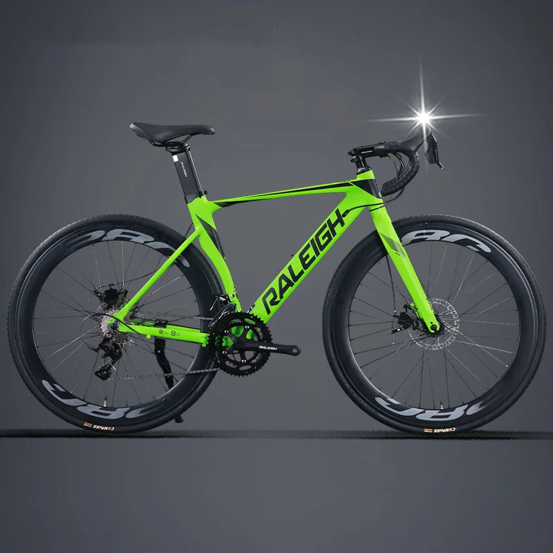 28C*60mm Road Bike 18 Speed ​​Line Pull Disc Brake Gravel Bike Quick Disassembly Lightweight Road Racing bicicleta Teenager Women