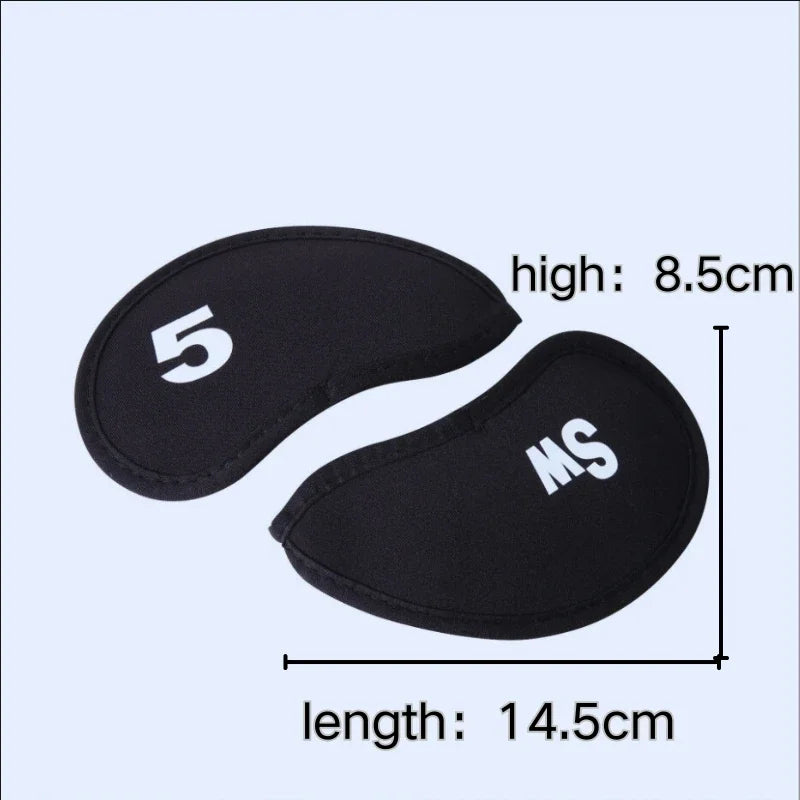 10-Piece Golf Club Protector - Fashionable &amp; Convenient