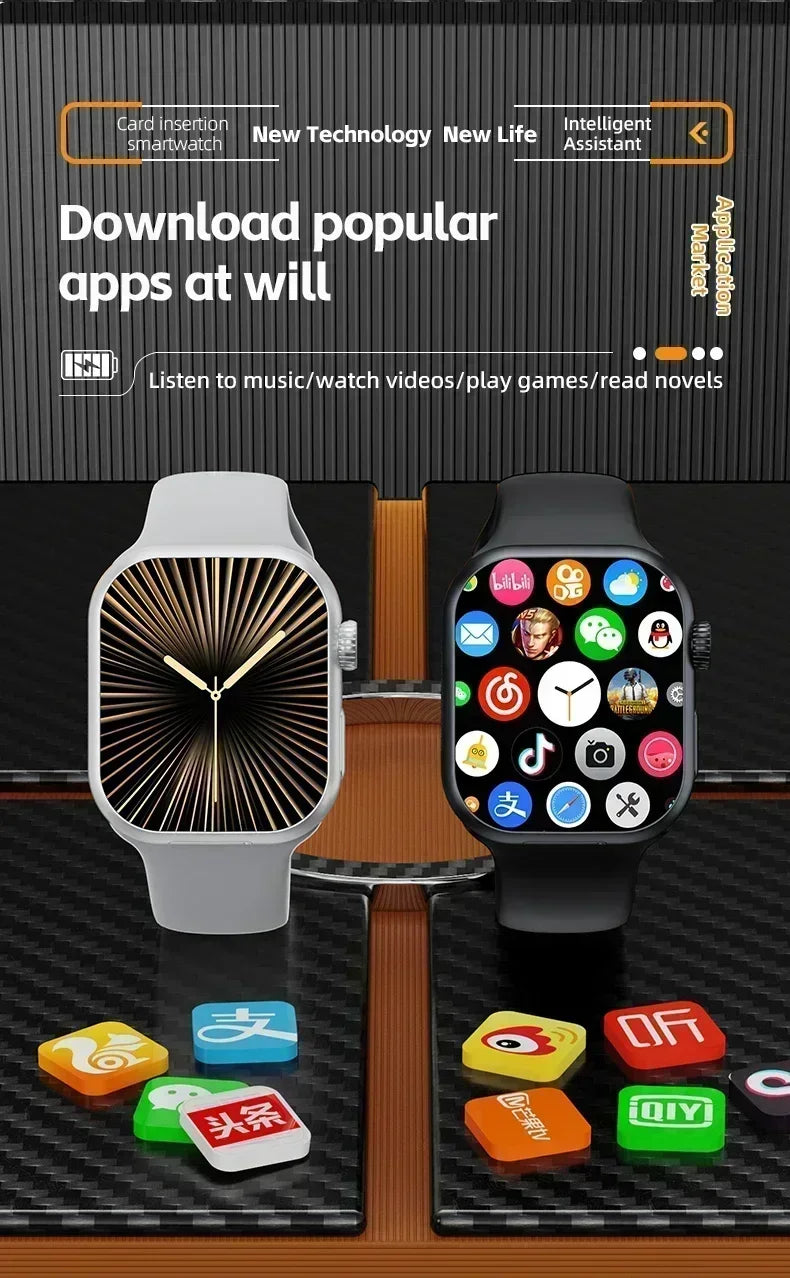 Đồng Hồ Thông Minh CD20 - Màn Hình Lớn, Camera Xoay