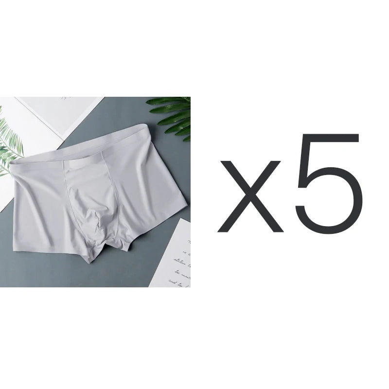 Men's Ultra Thin Cool Seamless Underwear 5C