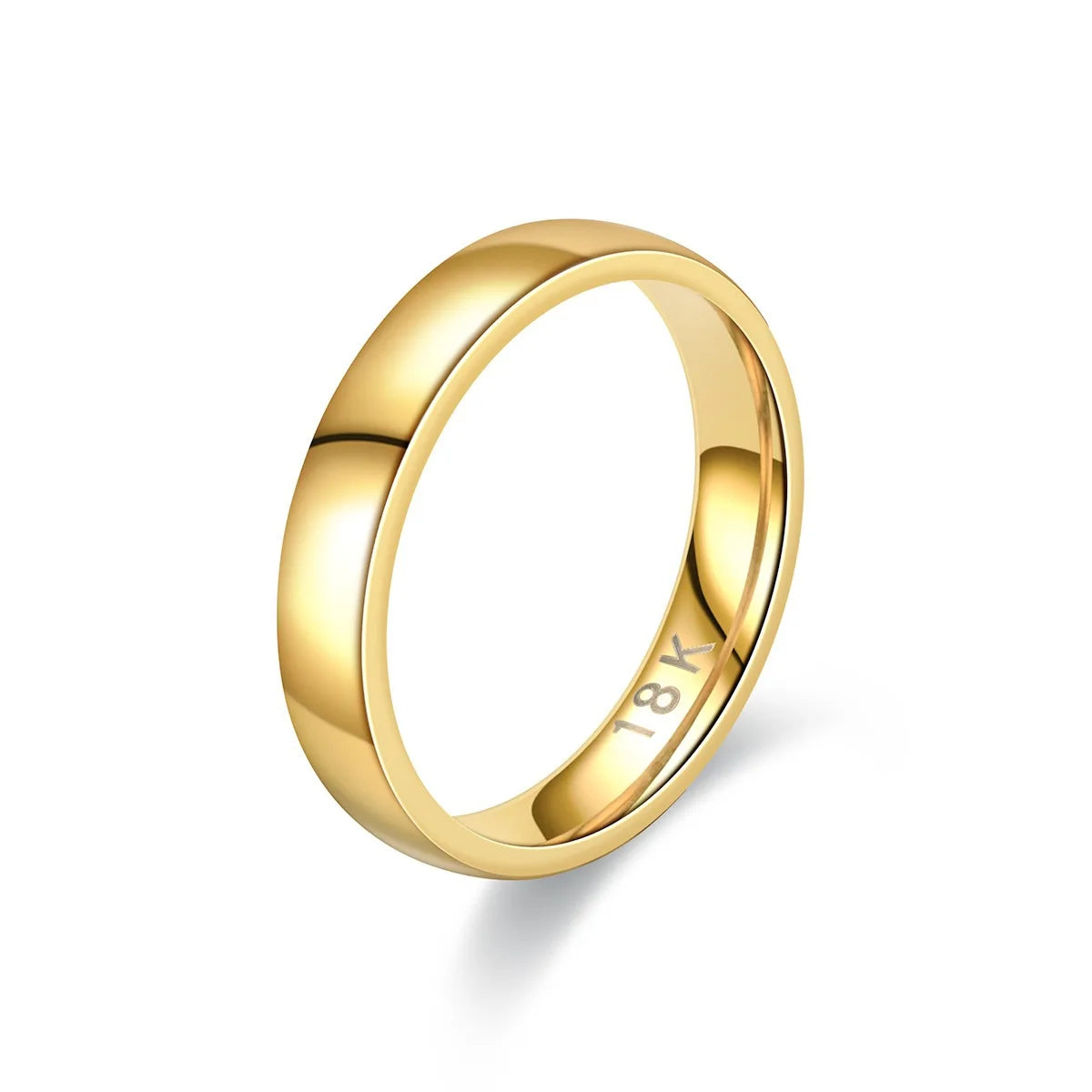 Exquisite Women's Fashion Gold-Plated Couple Wedding Rings