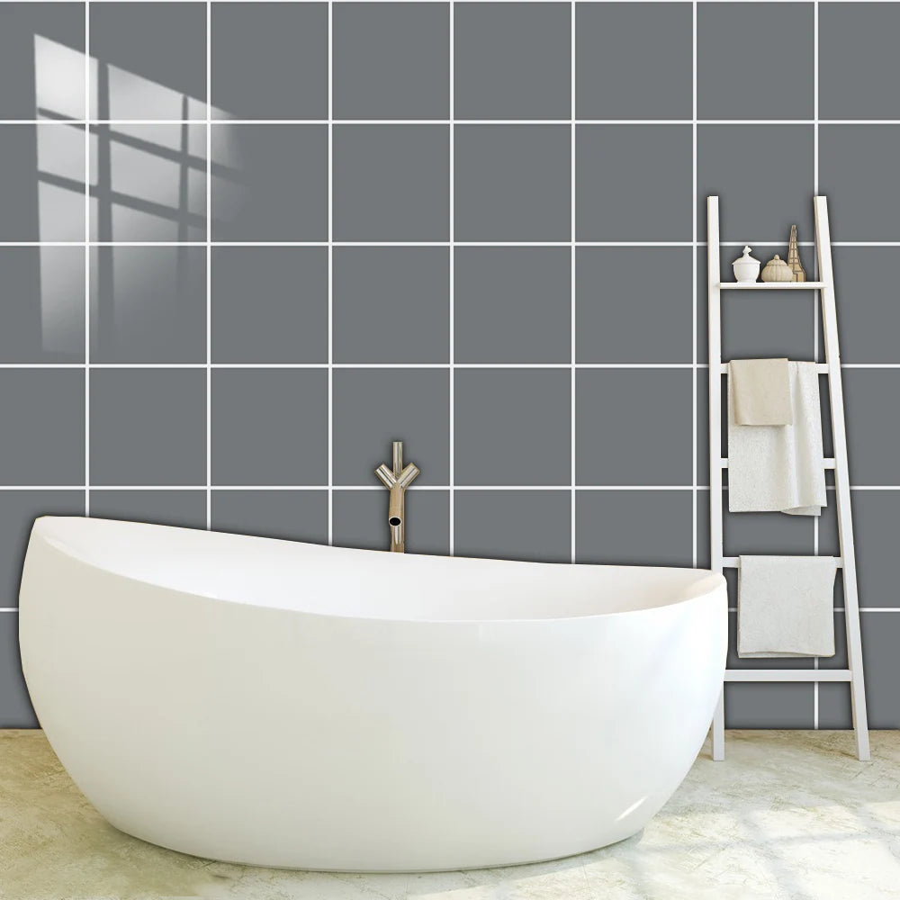 10 pieces of waterproof turquoise wall tiles