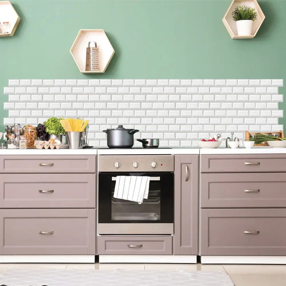 Tấm ốp tường 3D chống nước giả gạch trang trí