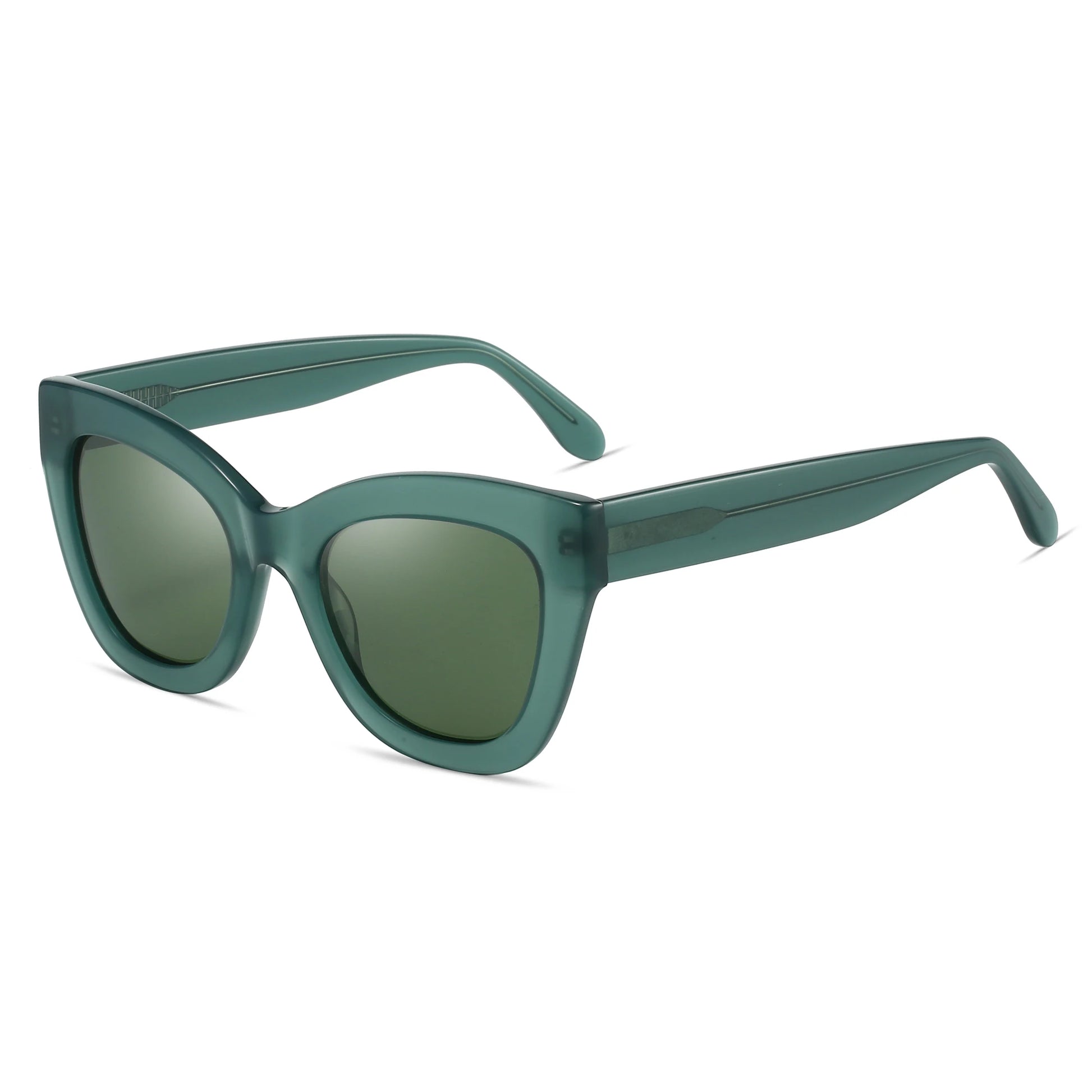 ZENOTTIC Handmade Acetate Polarized Sunglasses Fashion Square Shade UV400 Protection Sun Glasses for Women - Daisan Mart