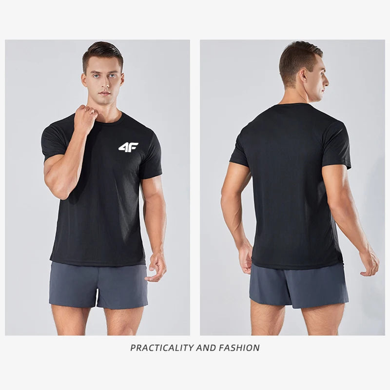 Men's Summer Sports T-Shirt, Cool, Quick Dry, High Quality