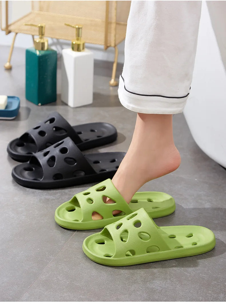 Unisex Fashion Soft Sole Anti-Slip Massage Bath Slippers