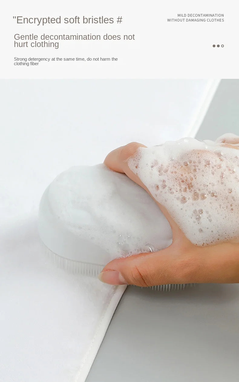 3434 Laundry Brush Soft Hair Clothes Cleaning Collar Underwear Small Brush Multifunctional Household Cleaning Brush Shoe Brush
