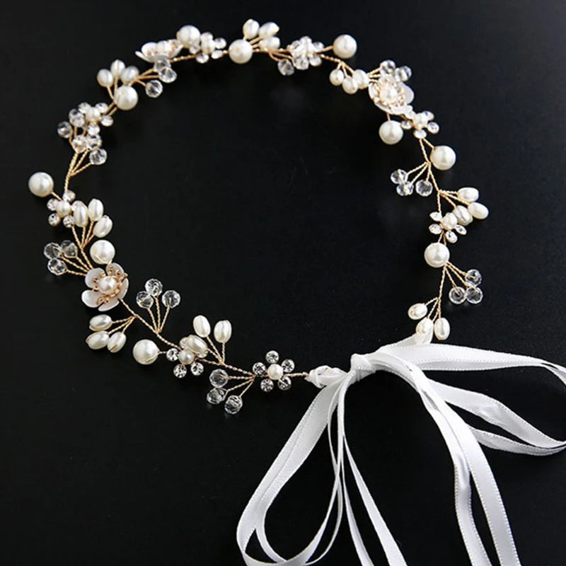Wedding Pearl Crowns - Pretty Headbands &amp; Hair Clips