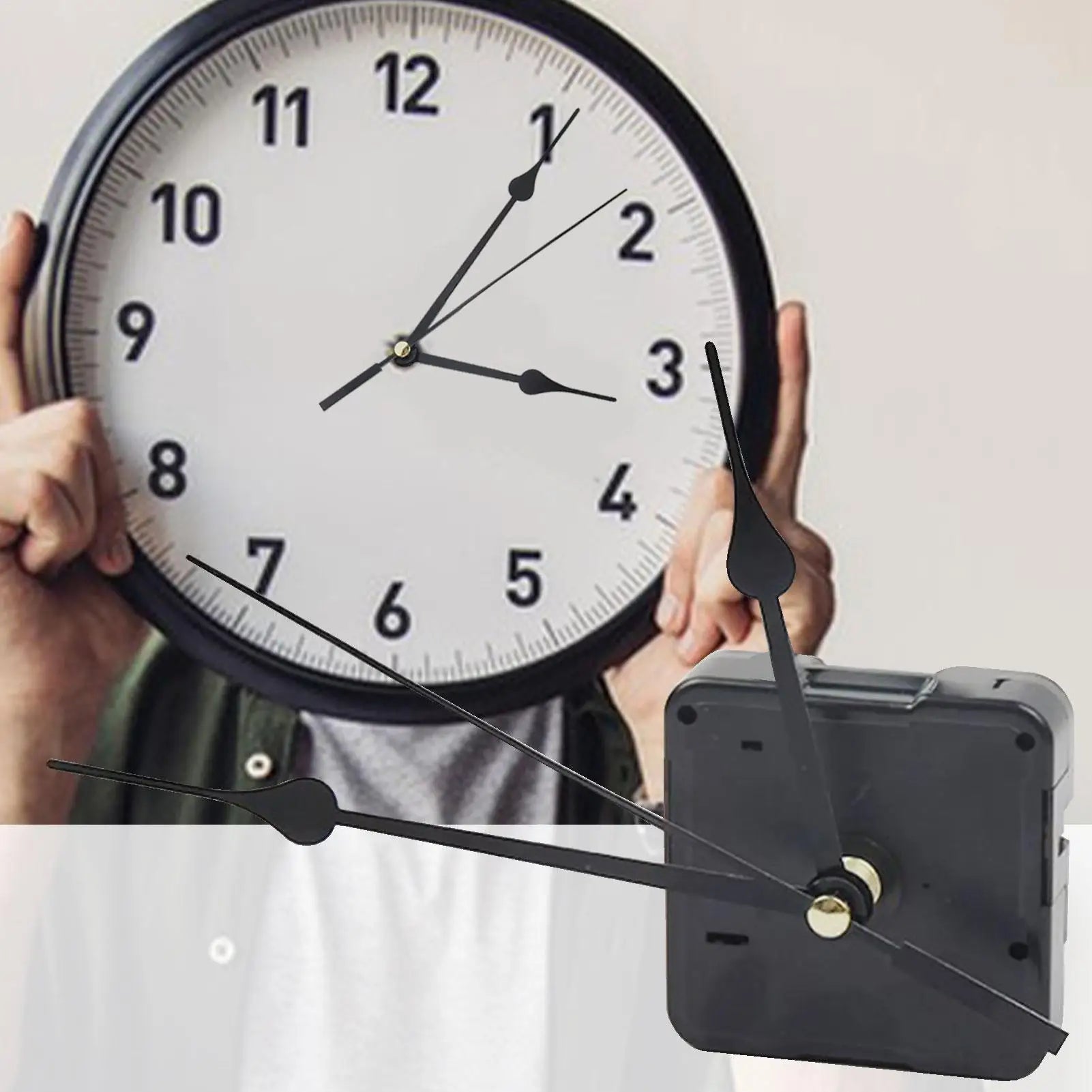 Đồng Hồ Treo Tường Yên Tĩnh DIY Pin Bền
