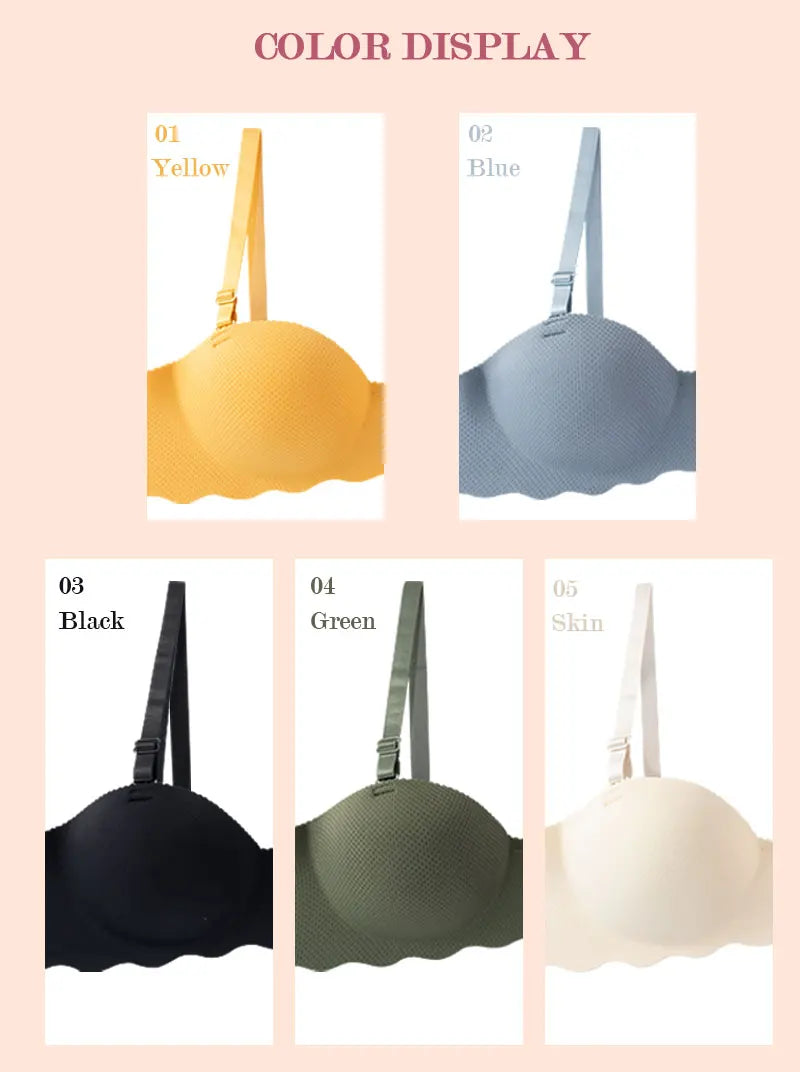 Sexy Underwire Push-Up Bra, Wear Like You Don't Have Anything